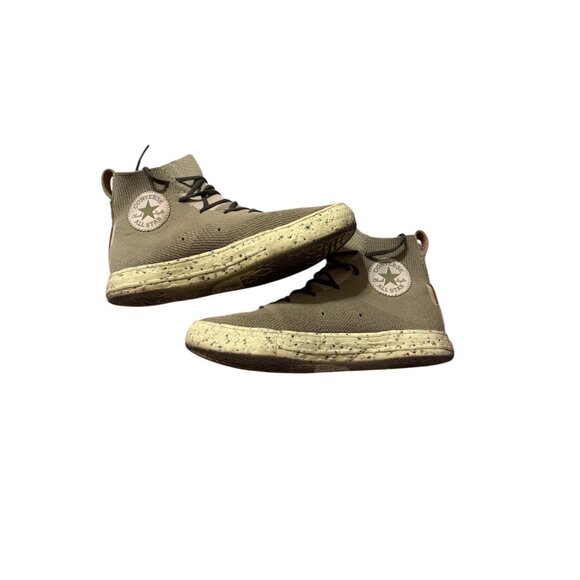Converse All Star Crater Knit Olive Green Recycled Material Durable W9 (See des) - Picture 5 of 7